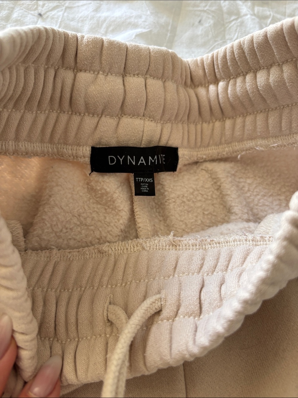 Dynamite cream sweatpants - Picture 3 of 6